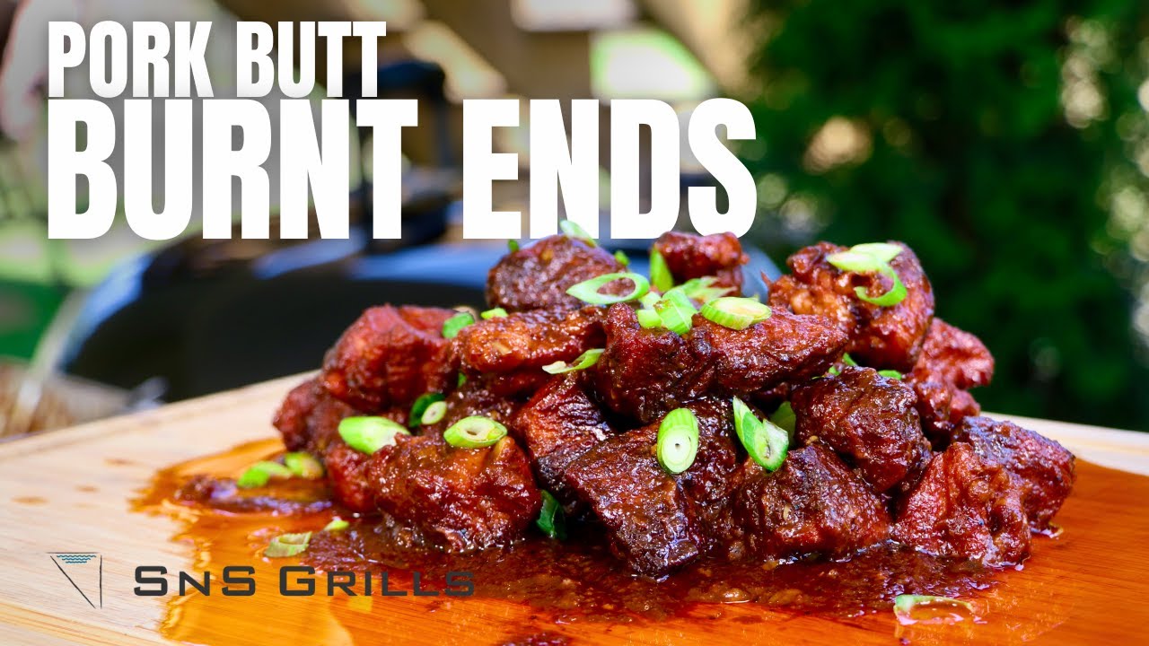 Pork Butt Burnt Ends Recipe - How To Smoke Pork Butt Burnt Ends On The Kettle Grill