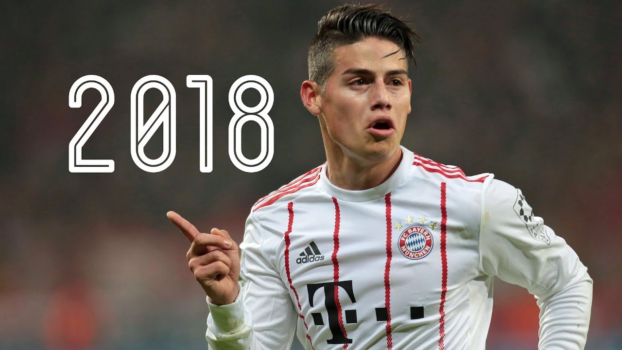 ハメス・ロドリゲス 2018 バイエルン・ミュンヘン プレー集 パス ゴール アシスト James Rodriguez 2018