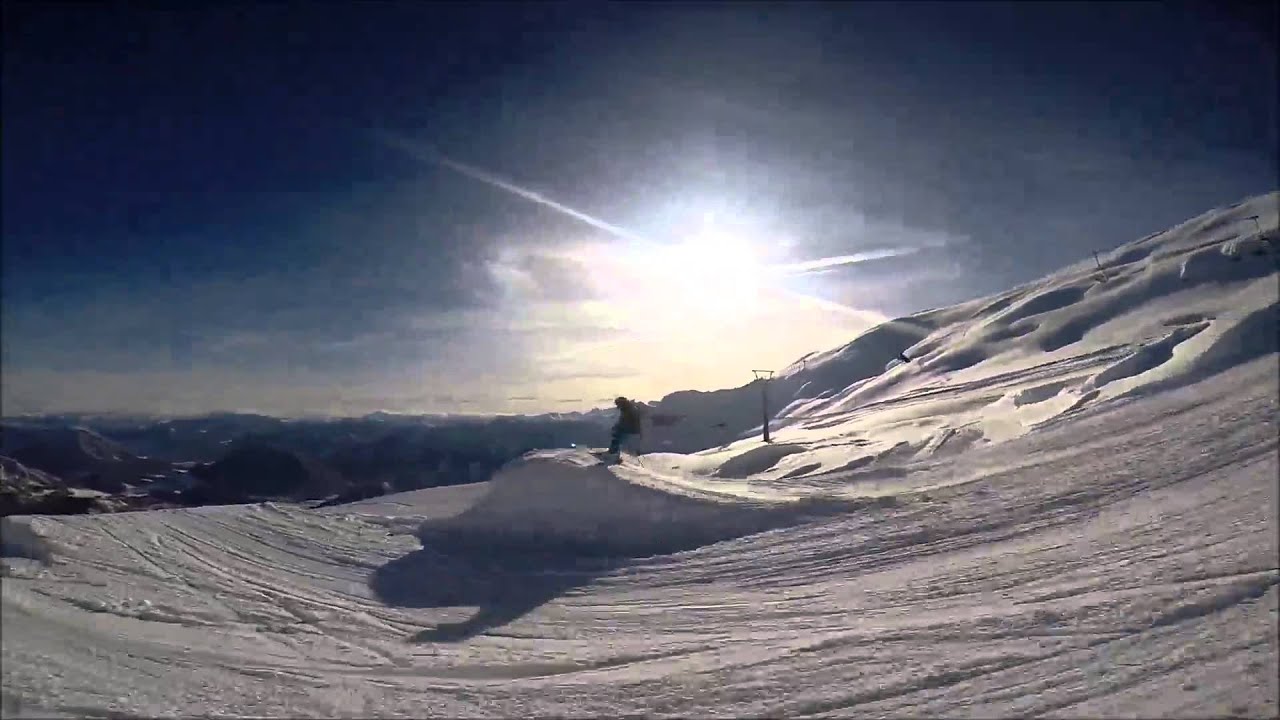 Skifahren am Loser