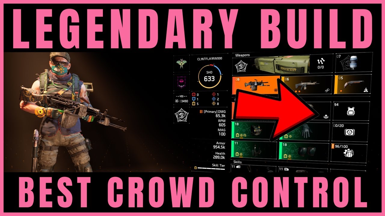 The Division 2 - BEST UNDER RATED LEGENDARY BUILD!! Amazing survivability!