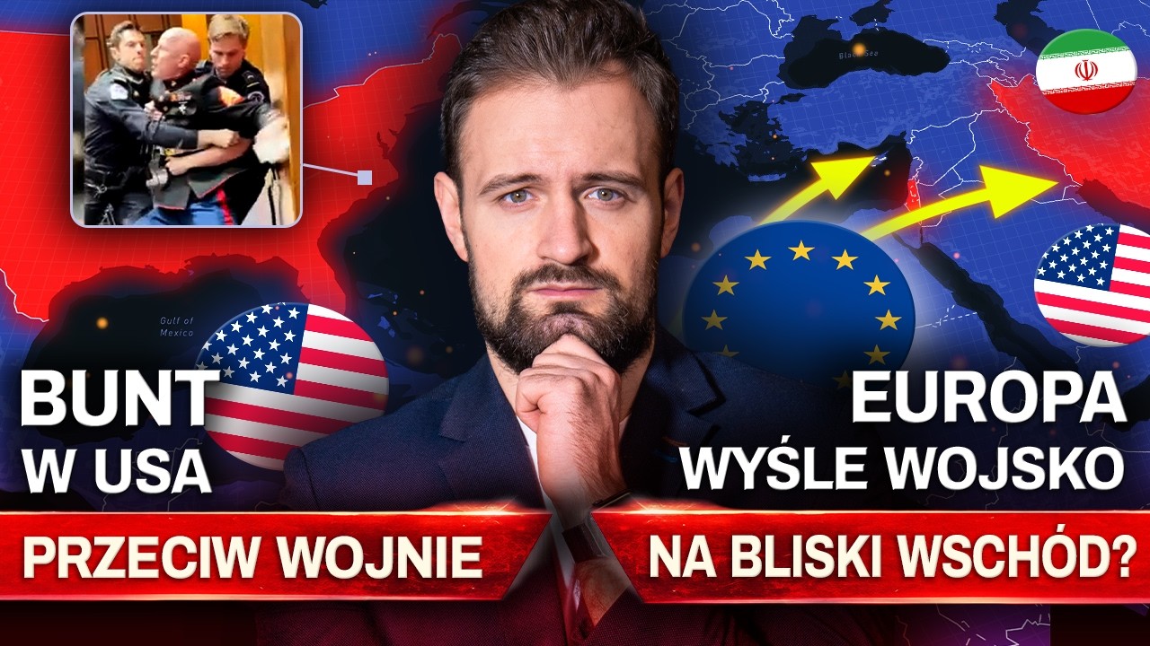 Europa wysyła WOJSKO na BLISKI WSCHÓD / Powstanie nowy kraj w Iranie? | Biznes Teraz