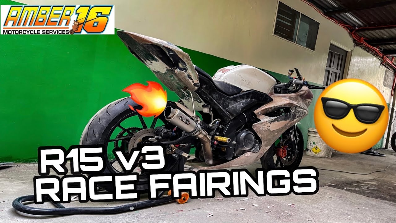 R15 V3 CUSTOM RACE FAIRINGS | AMBER 16 BODY KIT