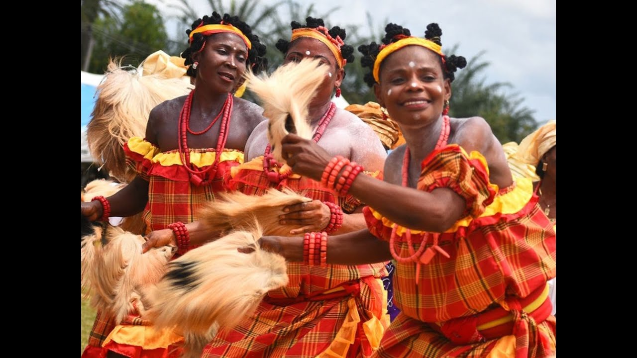 Culture and Traditional - Dress Of The Ugep Maiden In Display In An International Festival