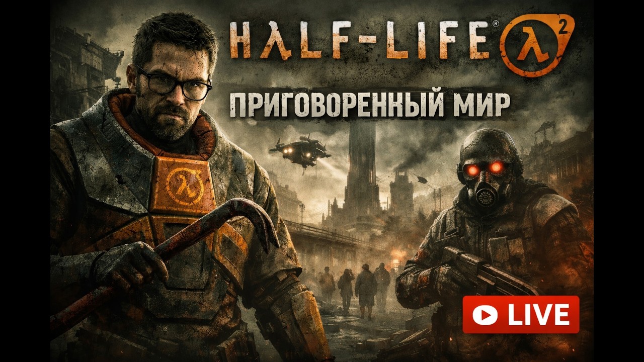 Half-Life 2 в 2026 | легендарный шутер снова на стриме #shorts