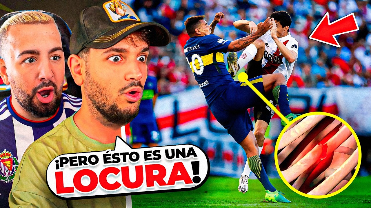 REACCIONANDO a LAS PATADAS M&Aacute;S SALVAJES del F&Uacute;TBOL ARGENTINO con PAPI GAVI