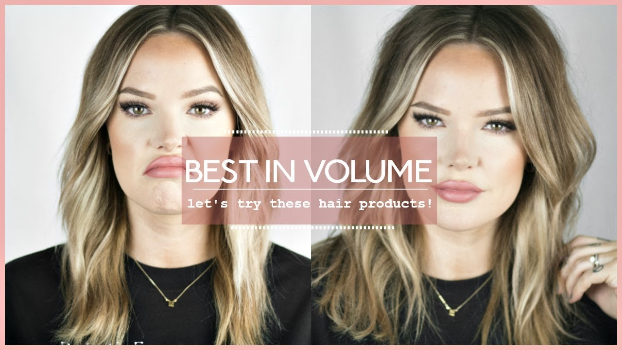 8 BEST VOLUMIZING HAIR PRODUCTS *best hair products for LASTING volume* // @ImMalloryBrooke