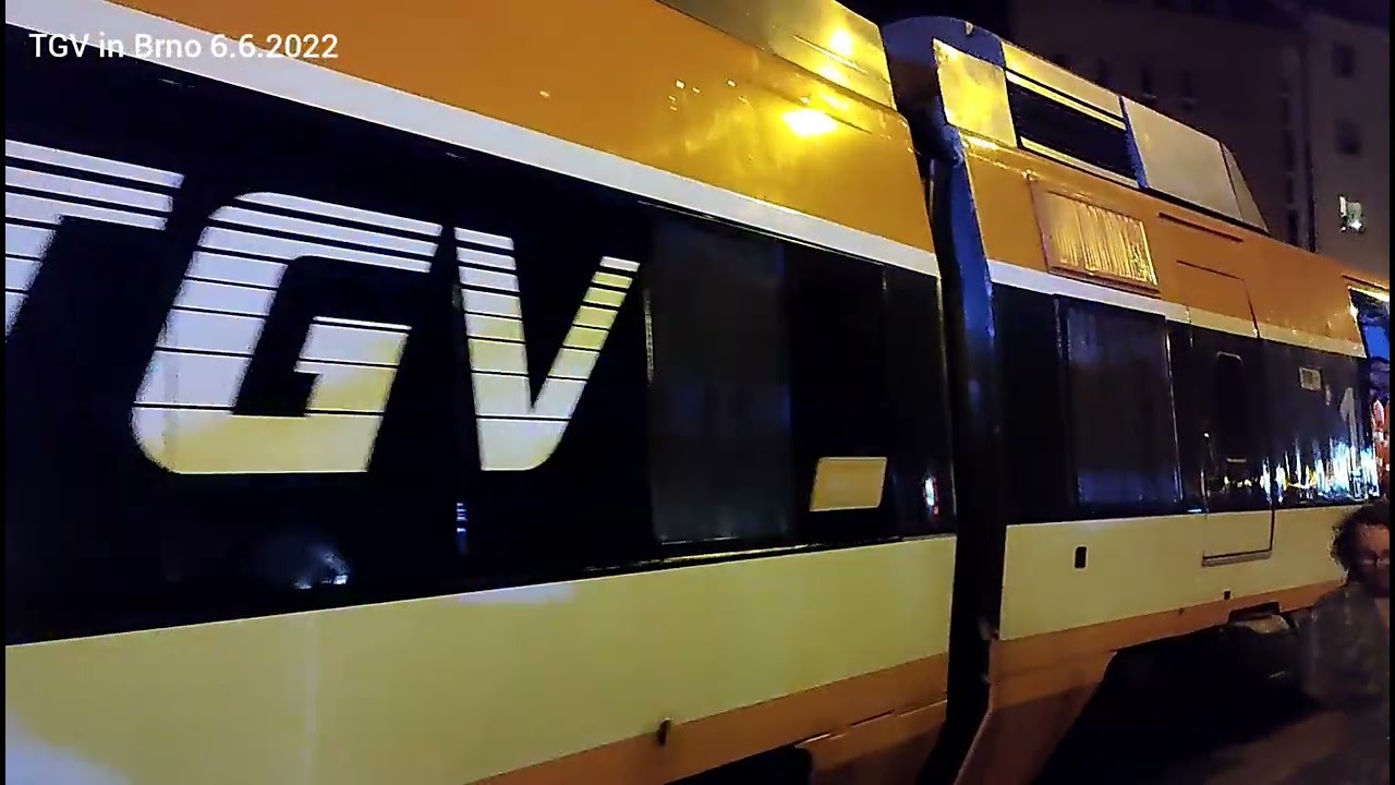 TGV in Brno, Czech Republic, 6.6.2022 FULL VIDEO