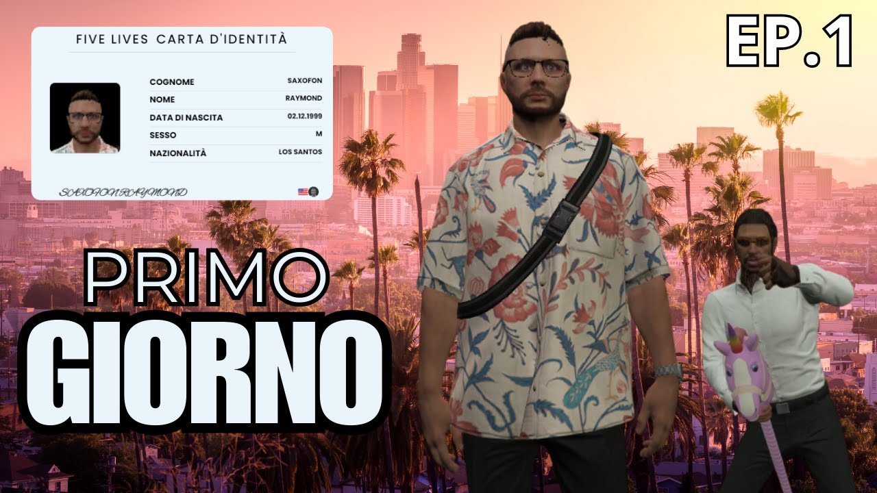 IL MIO PRIMO GIORNO A LOS SANTOS | GTA RP | EP.1