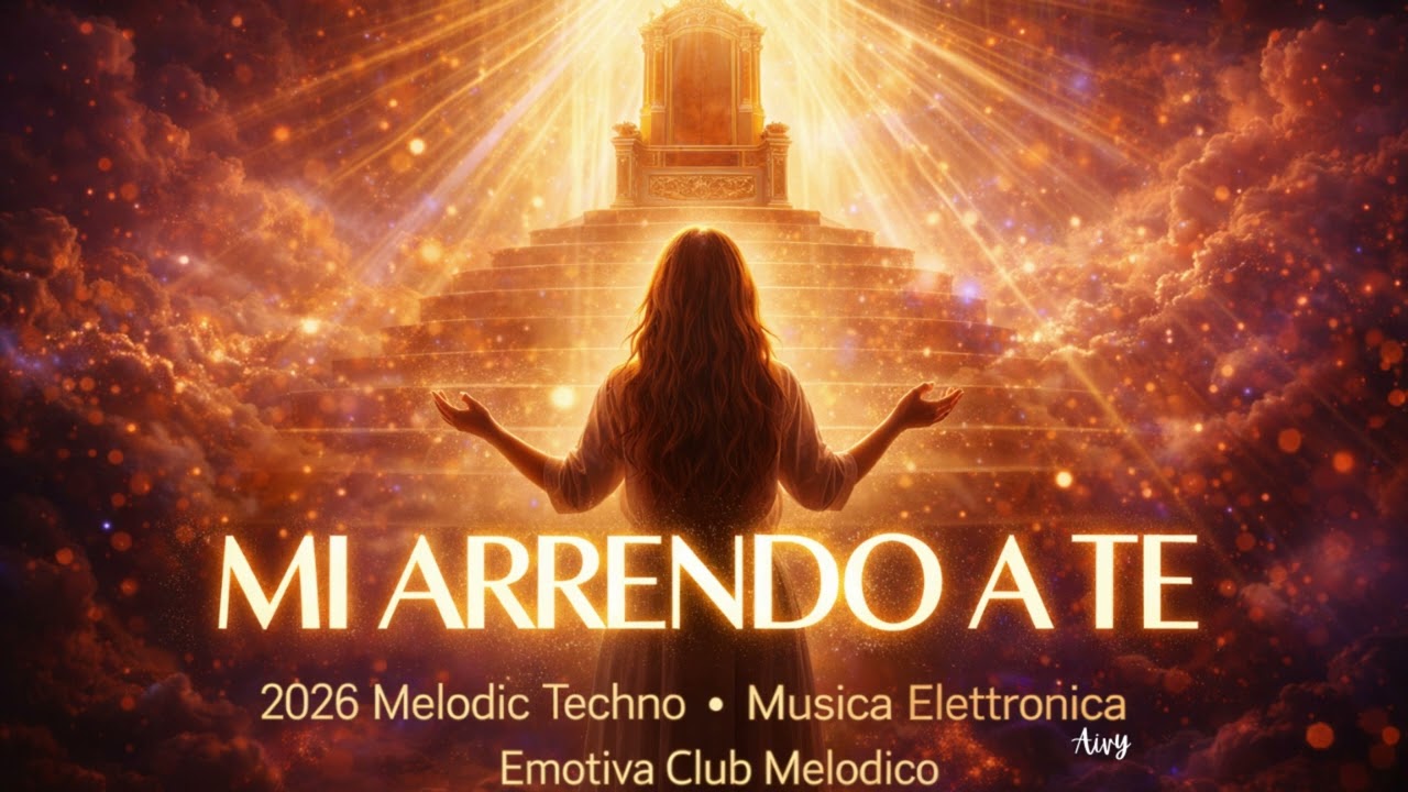 MI ARRENDO A TE | 2026 Techno Melodica • Musica Elettronica Emotiva • Club melodica