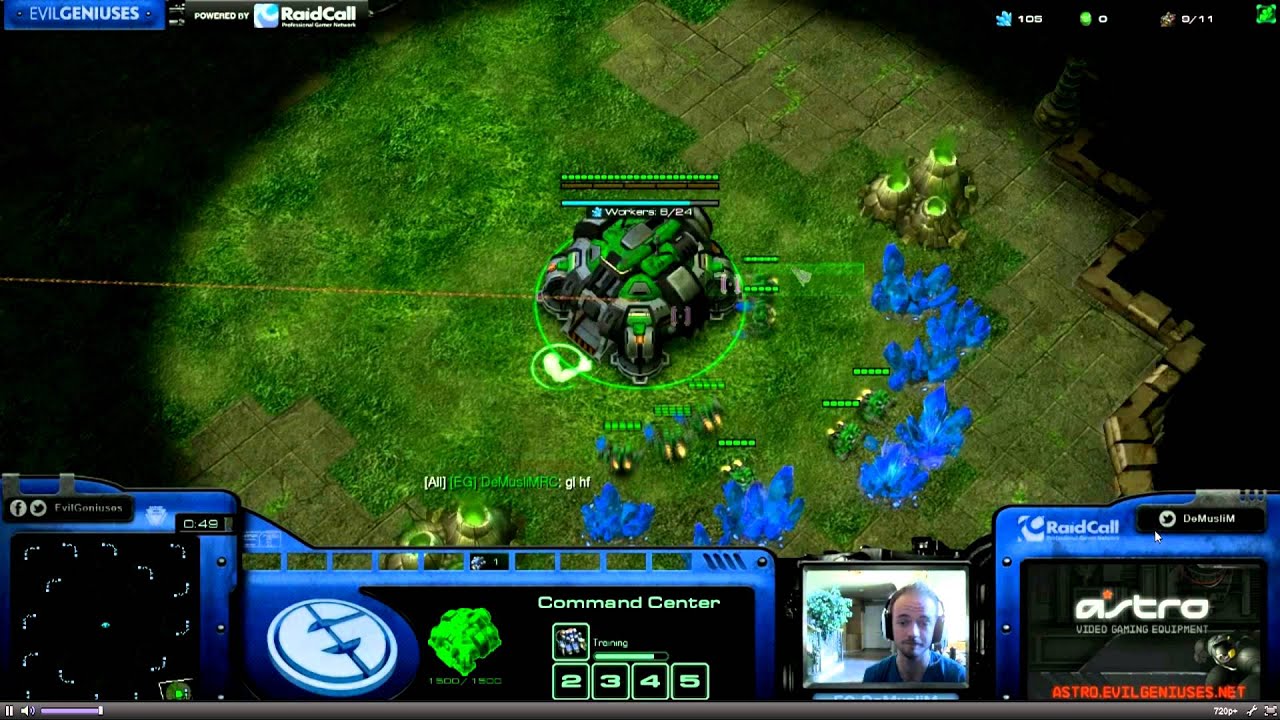 DeMusliM speaks his mind about IdrA - EG drama