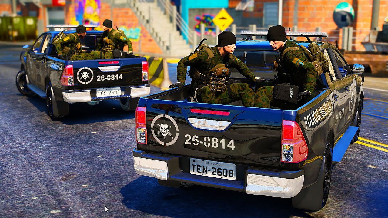 POLICIAIS DO BOPE NO COMBATE AO CRIME ORGANIZADO | GTA 5 POLICIAL🔥