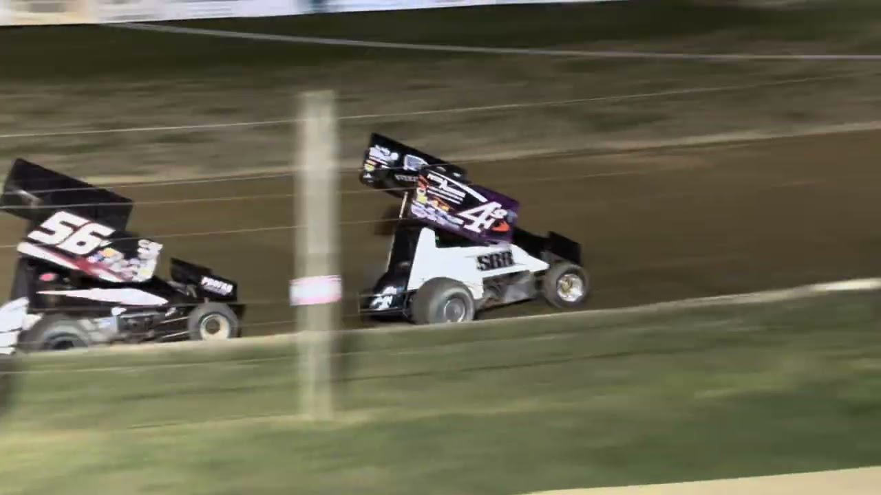 CRSA NY 305 Sprint Car Nationals. Mikey Steeze Smith almost takes the win! 4st / SBR 