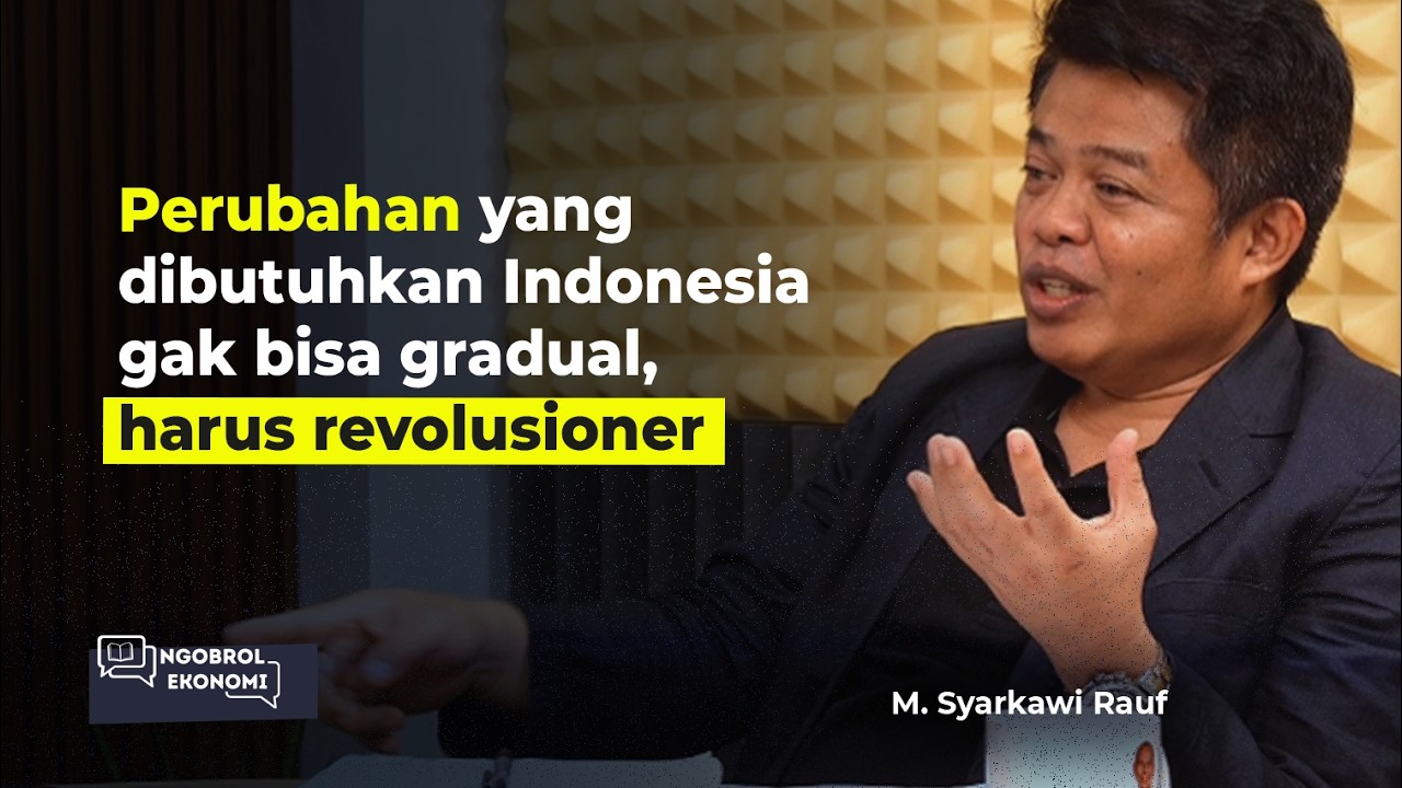 Pemerintah gak berani tinggalkan cara lama | M. Syarkawi Rauf #Ngobrol123