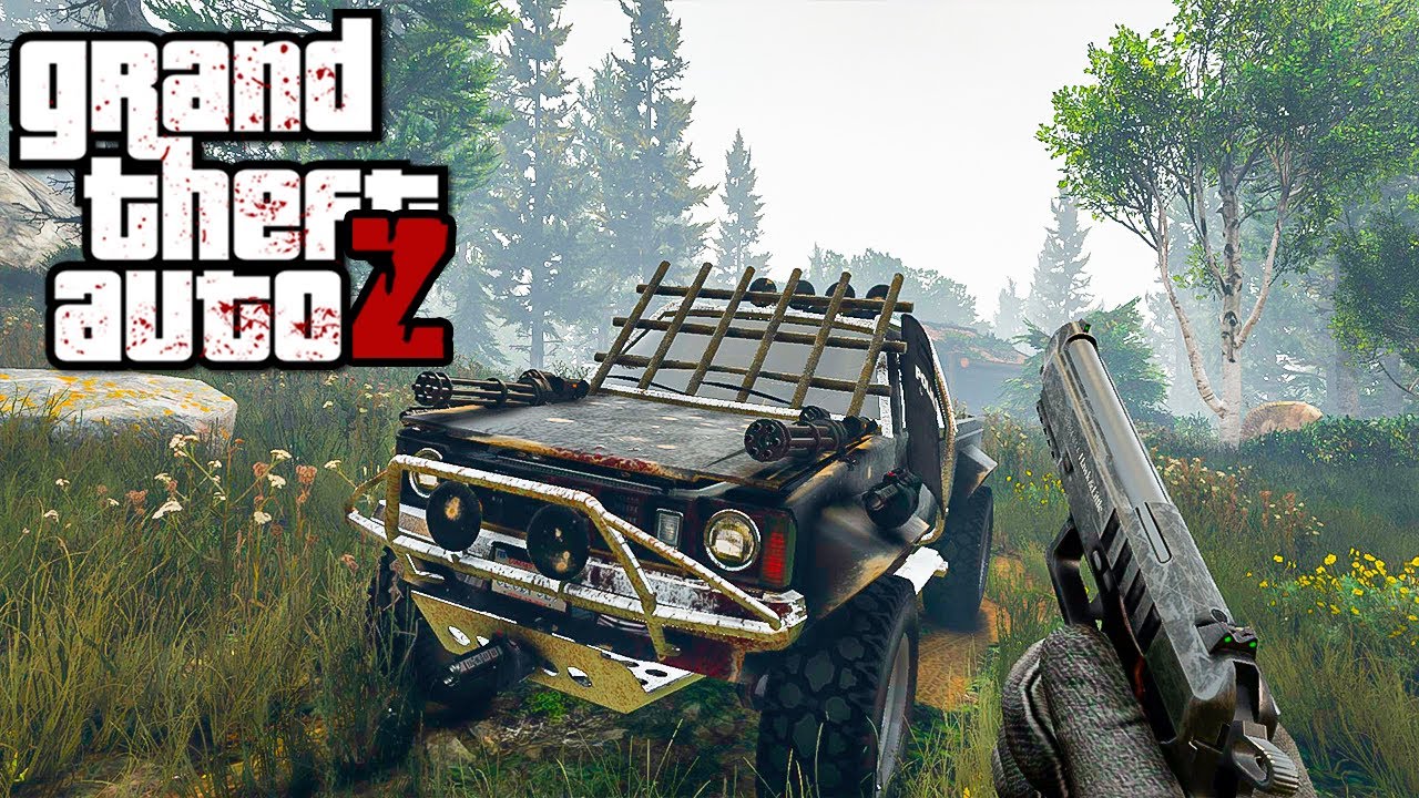 GTA V ZOMBIES MODO REALISMO | PEGAMOS UMA CAMINHONETE DE APOCALIPSE ZOMBIE INSANA! #56
