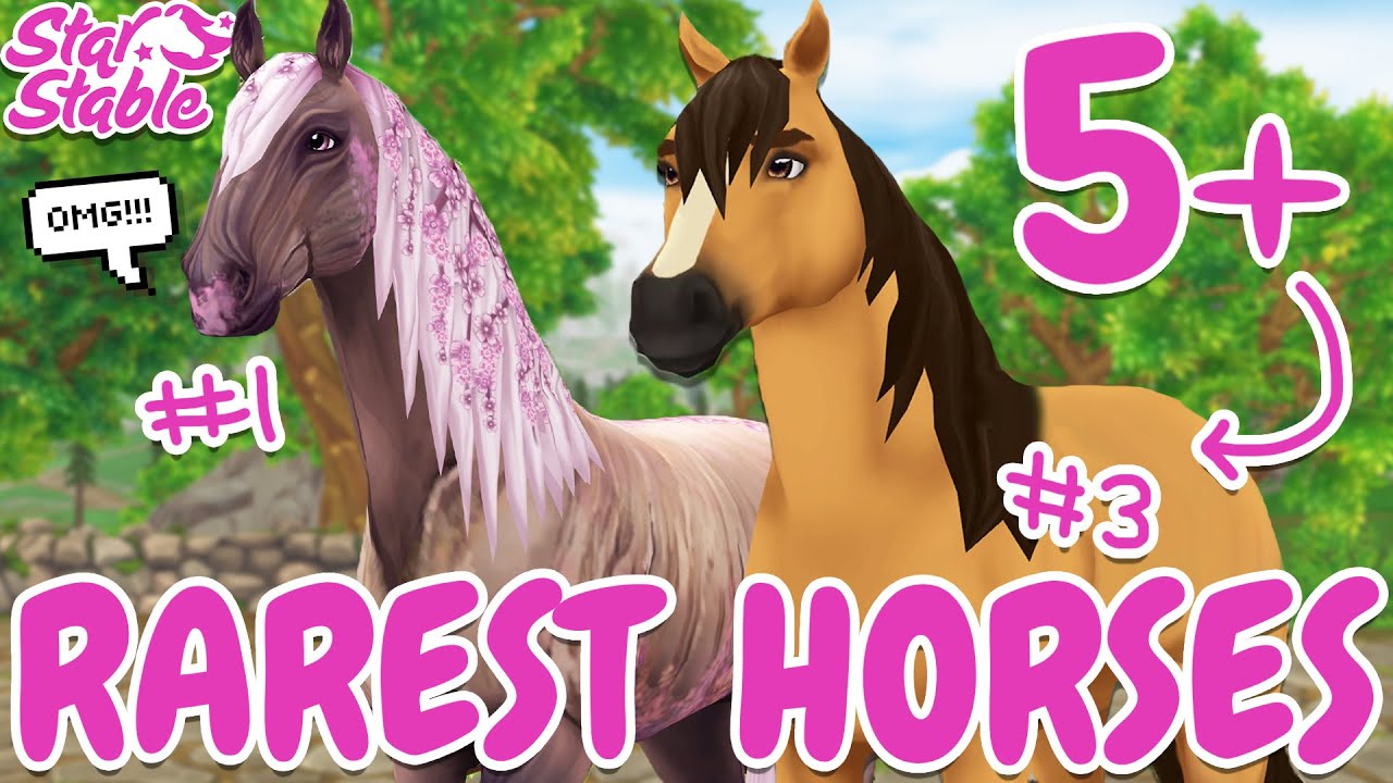 5+ РЕДКИХ ЛОШАДЕЙ В STAR STABLE! 😱