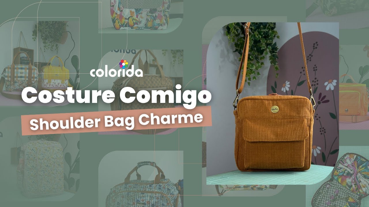 Niver do Ateli&ecirc; da Colorida 🥳 Costure Comigo Shoulder Bag Charme