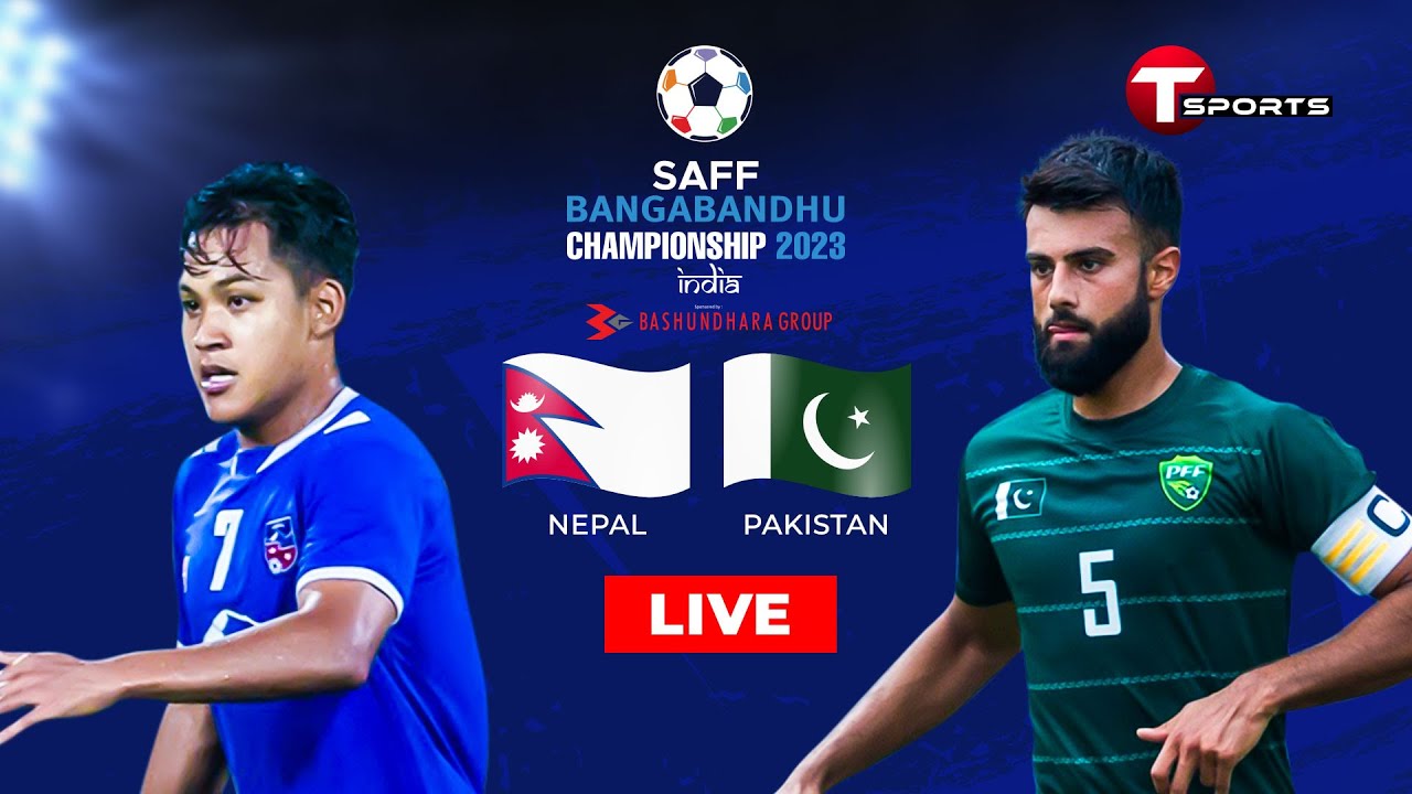 ⚽Live | Nepal vs Pakistan | SAFF Championship 2023 | English Commentary | T Sports