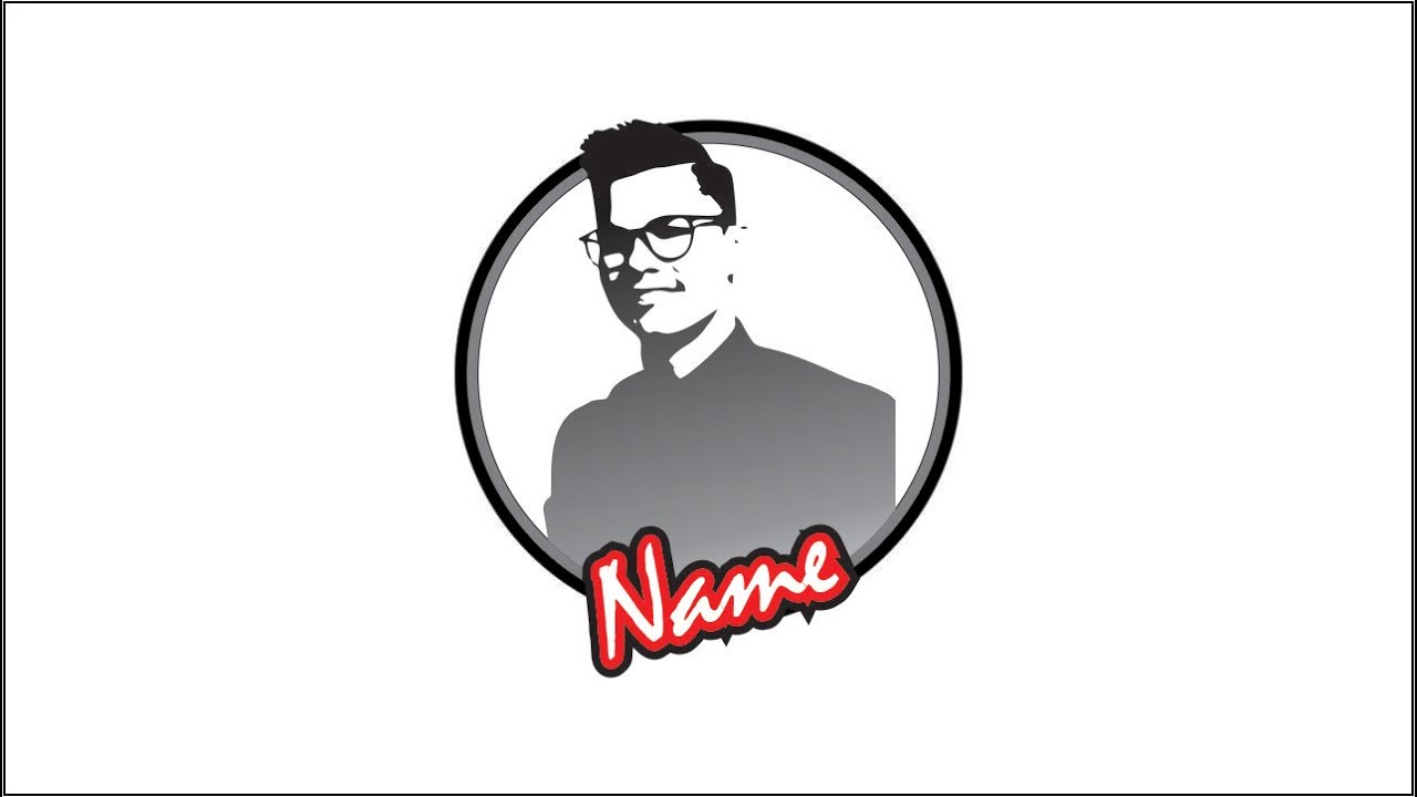Face Logo Design | Make Face Logo | Logo Design Tutorial | Corel draw tutorial | Hassan Jee Tech