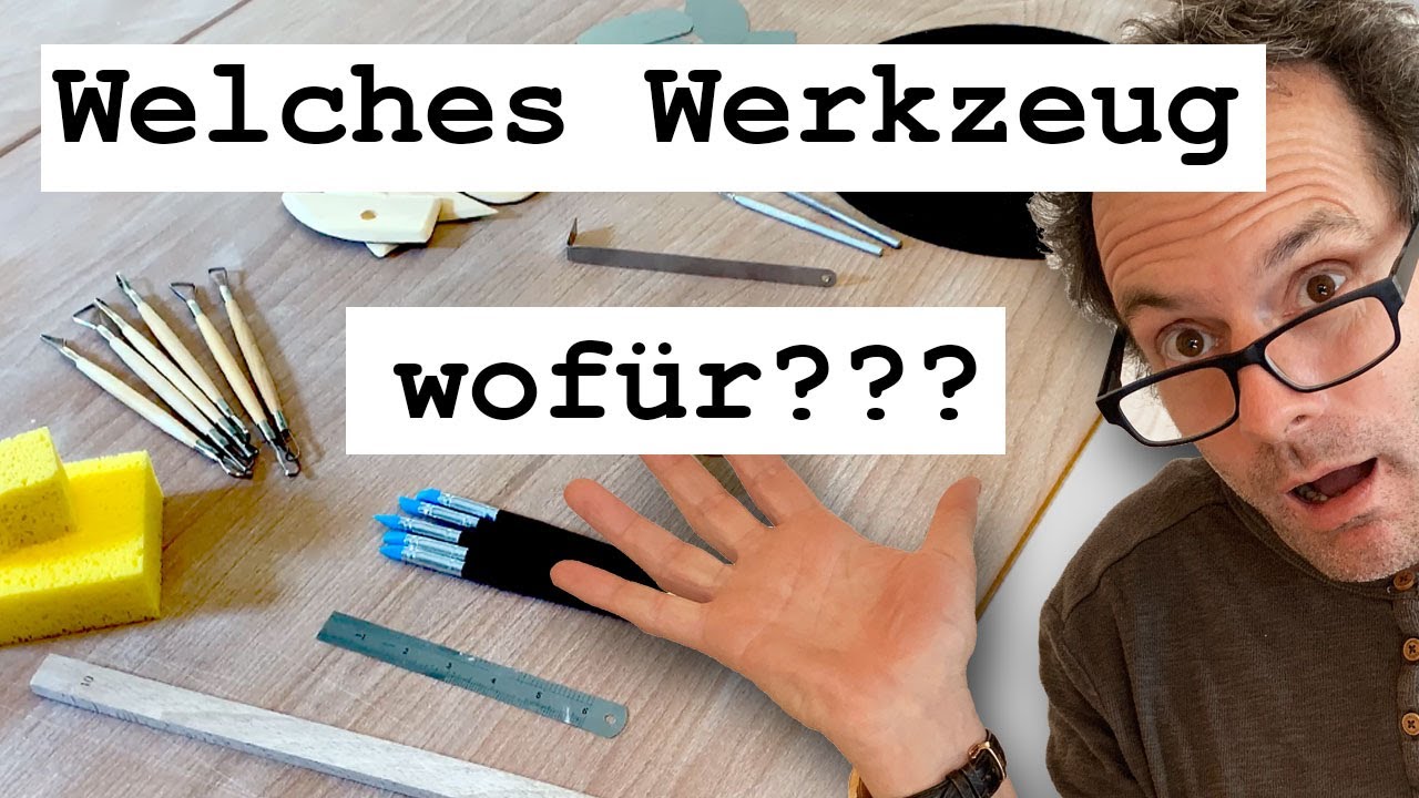 Töpferwerkzeuge - was wird wann und wie verwendet