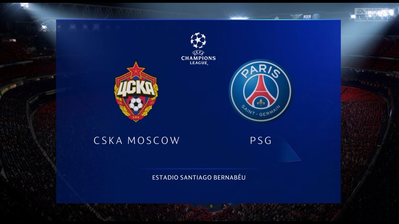 FIFA 21 ЦСКА Москва-ПСЖ Финал Лиги Чемпионов УЕФА PS4