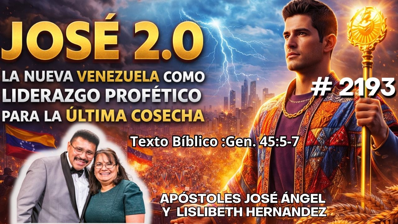 02-11-2026 Jose 2.0: La Nva Vzla c&oacute;mo liderazgo prof&eacute;tico para la &uacute;ltima cosecha.