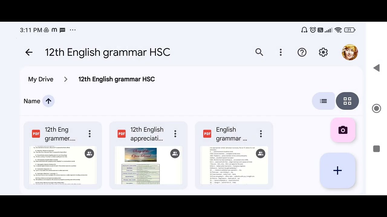 12th English grammar & Appreciation HSC syjc full notes