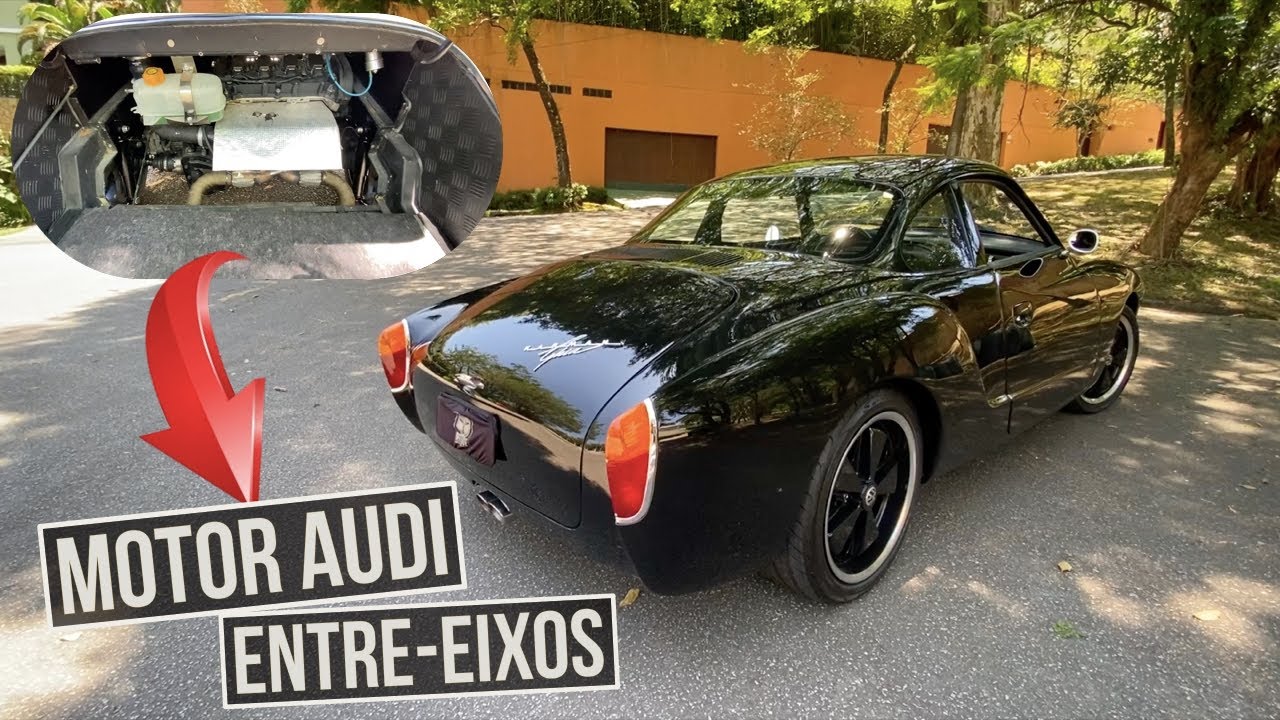 KARMANN-GHIA COM MOTOR AUDI TURBO ENTRE-EIXOS | Garagem Drops #107