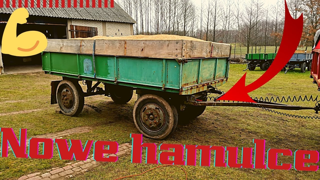 Nowe hamulce Pneumatyczne w przyczepie AUTOSAN D46