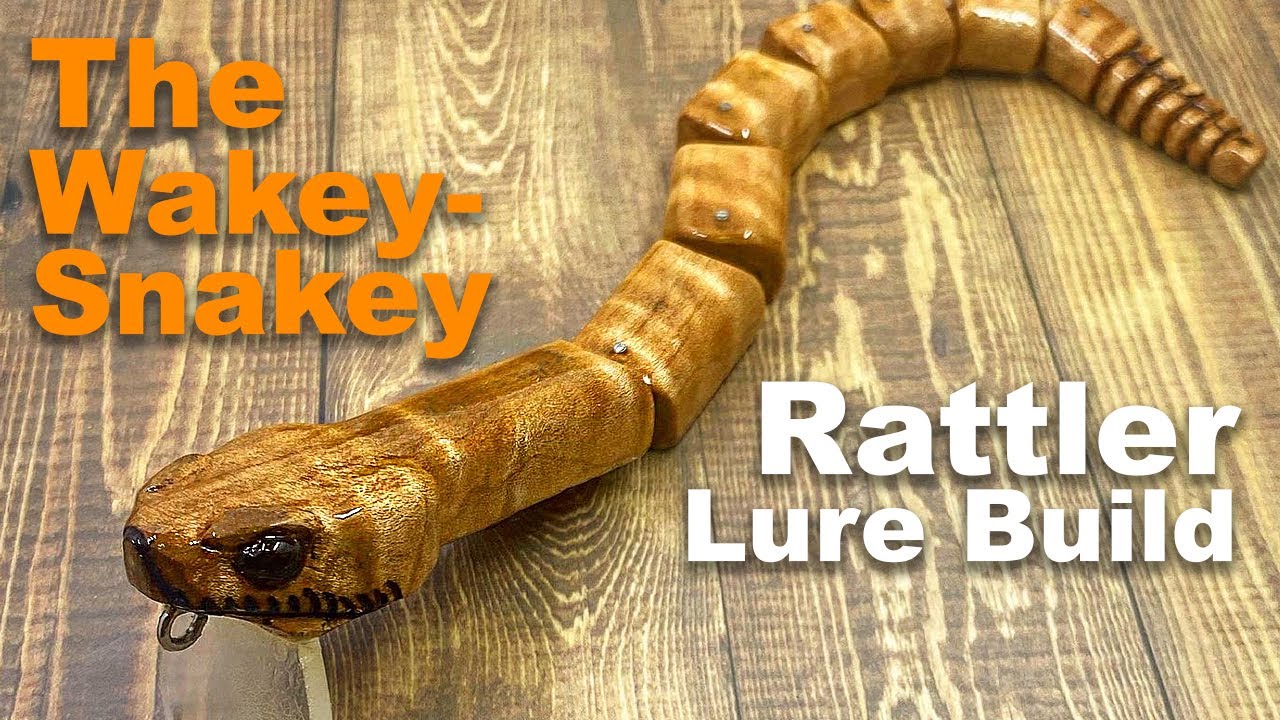 Rattlesnake Fishing Lure Build - The Wakey-Snakey