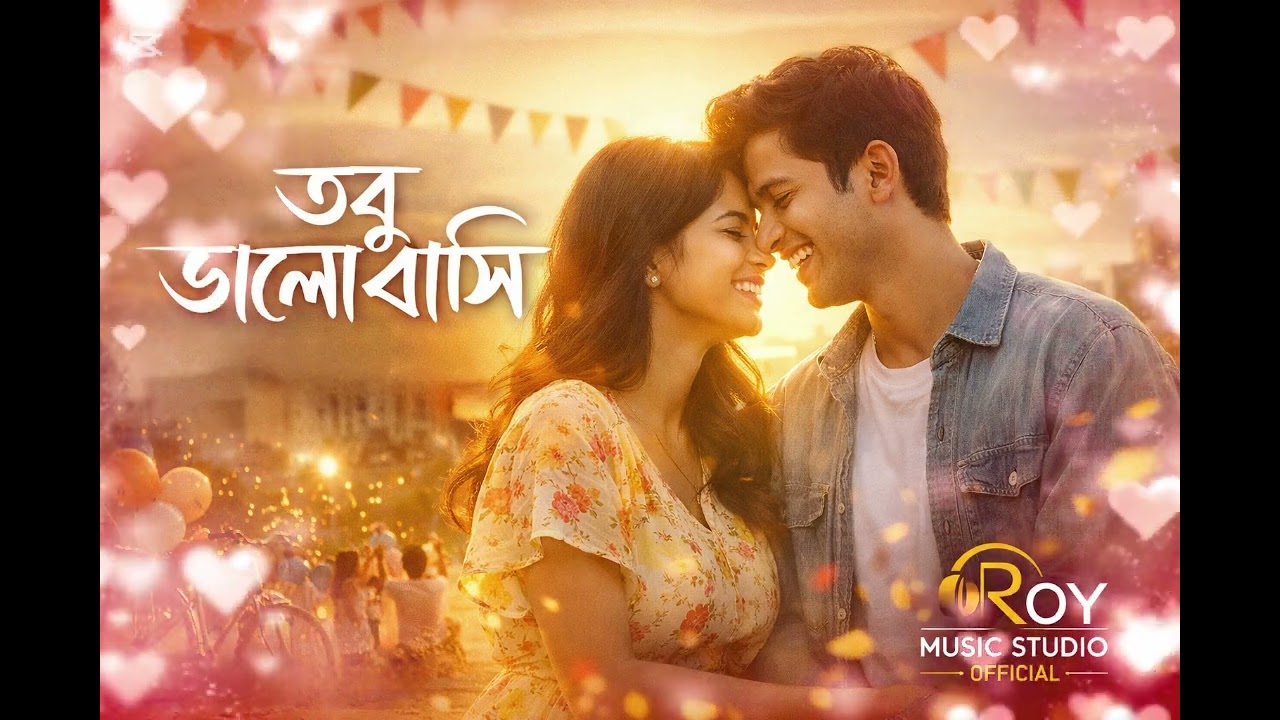 তবু ভালোবাসি | Tubu Bhalobashi | Pure Love Bangla Song | Roy Music Studio Official | ai music 