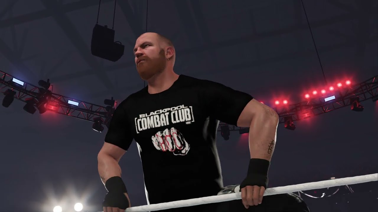 WWE 2K24 Mods -  Jon Moxley Entrance w/ Modded GFX and Theme