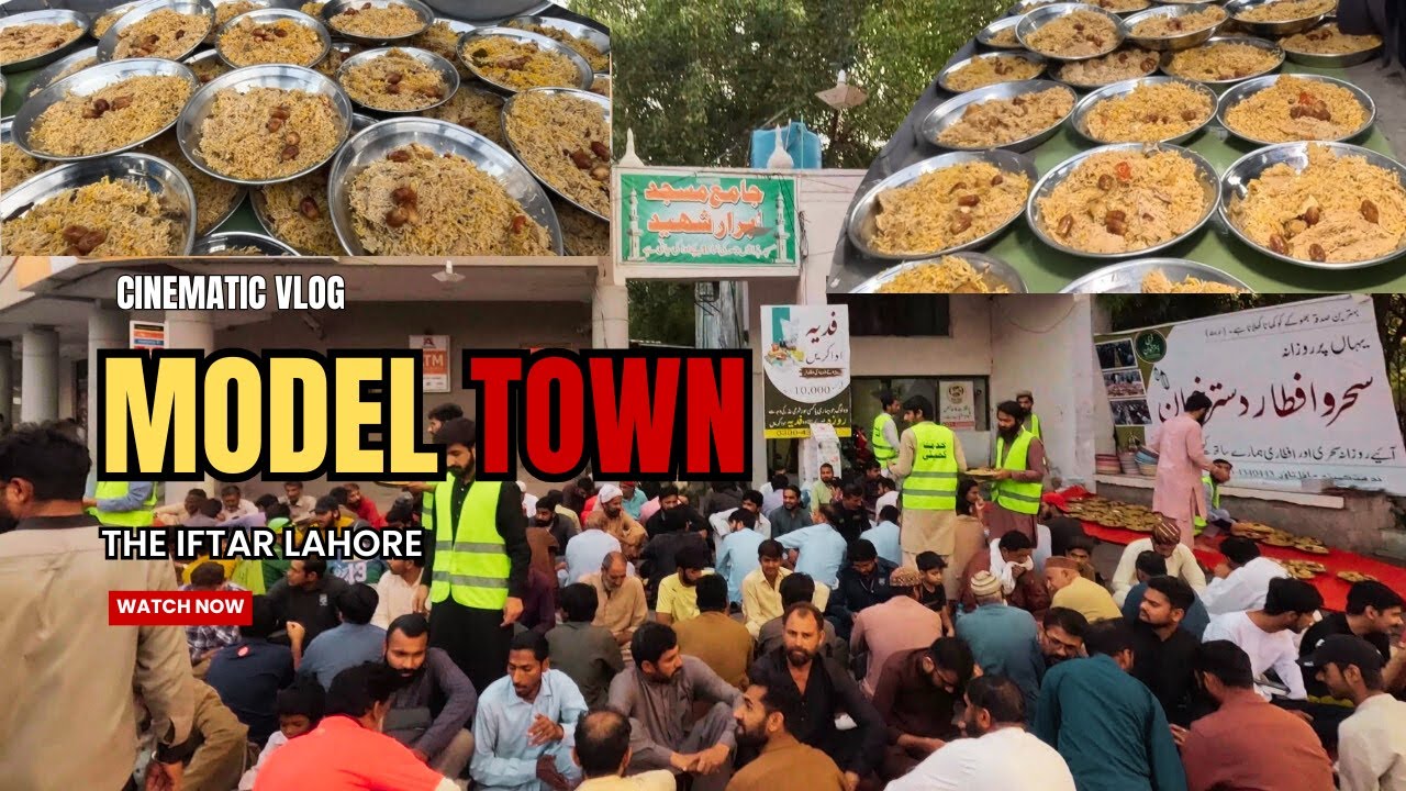 HUGE ROADSIDE IFTAR IN LAHORE | CHICKEN BIRYANI | MASSIVE FREE FOOD IN RAMADAN