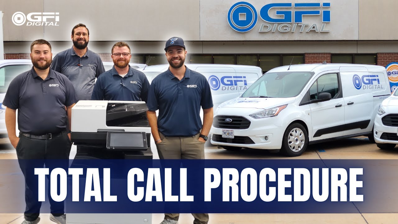 How Copier Service Calls Work | GFI Digital Total Call Procedure