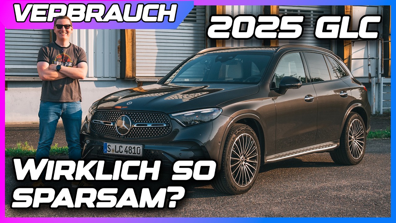 2025 Mercedes GLC 220d 4Matic (197PS, 440Nm) | Sparsamstes Mittelklasse SUV? | VERBRAUCHSTEST^