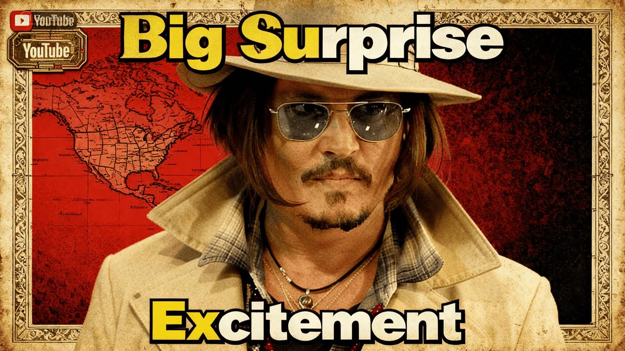 Johnny Depp&rsquo;s Big Surprise Message 😱🔥 to Fans Sparks Global Excitement 🔥😱
