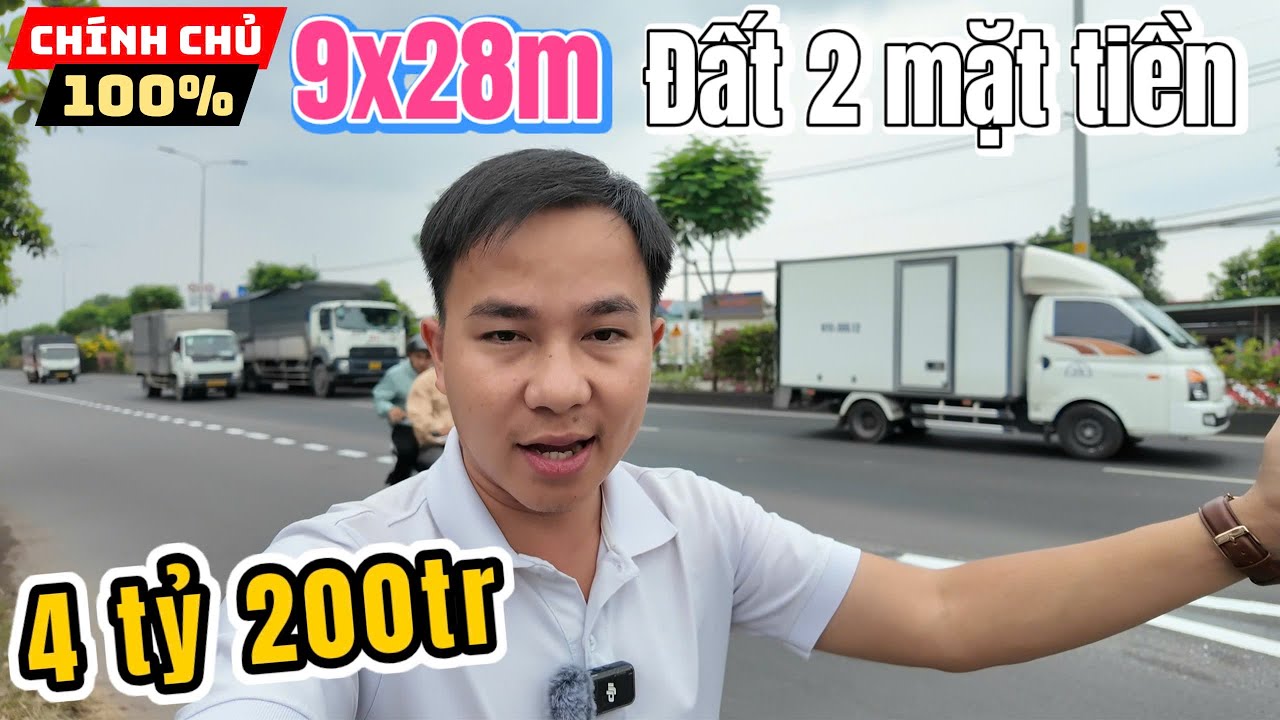 Củ Chi: Chủ bán gấp 9x28 đất đô thị đường ôtô sổ hồng riêng cách Ql22 200m gần bò tơ Hồng Đào 4,2 tỷ
