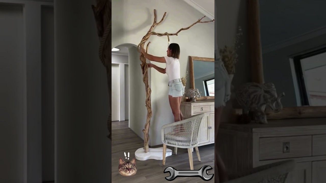 From Nature to Art! 🌳 Making Luxury Lampshade from Tree Branch (Those Who See It Will Be Surprised!)