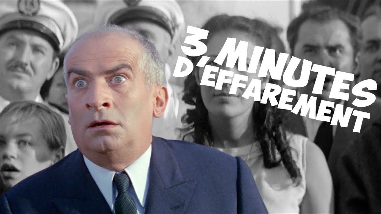 3 minutes d'effarement avec Louis de Funès