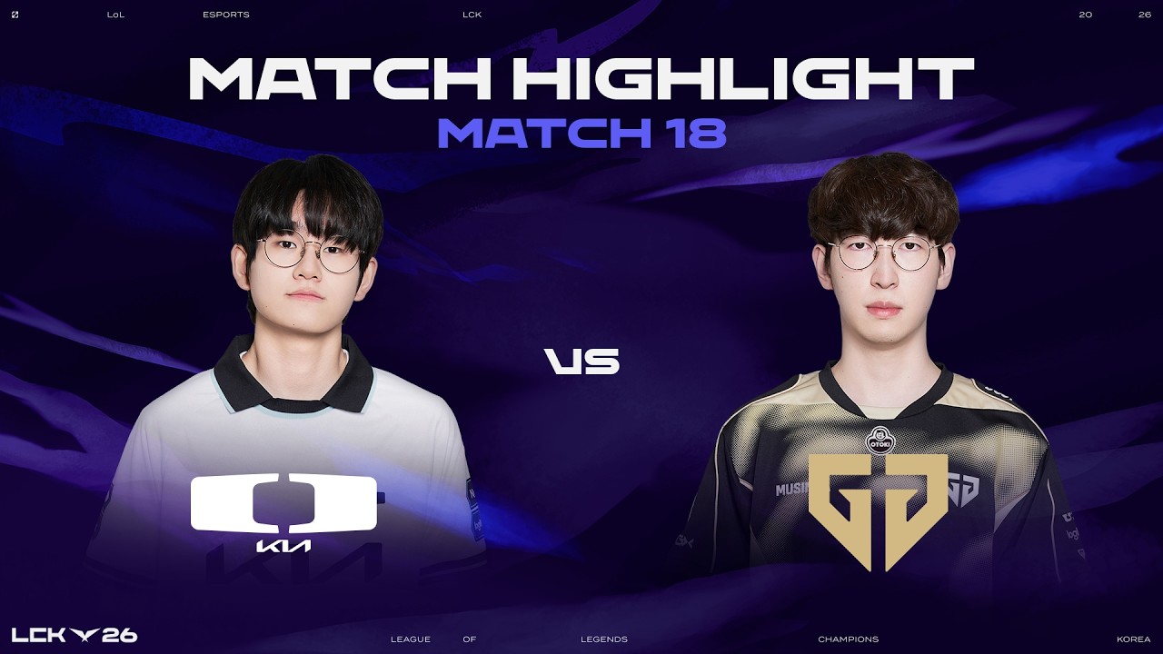 DK vs GEN | 매치 18 하이라이트 | 2026 LCK