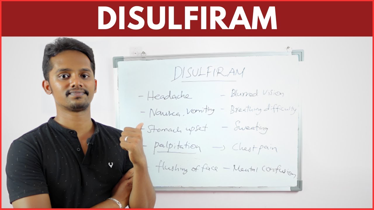 DISULFIRAM for Alcohol Withdrawal | Mechanism of Action