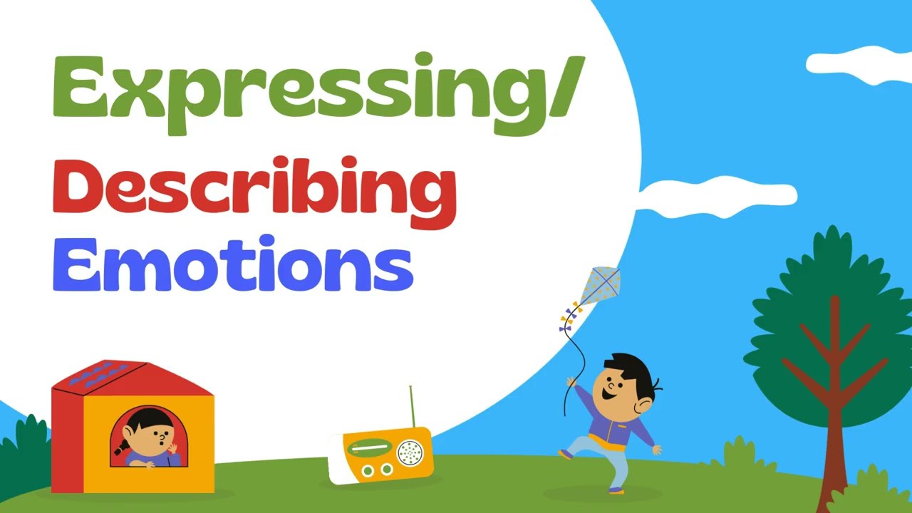 EXPRESSING  DESCRIBING EMOTION