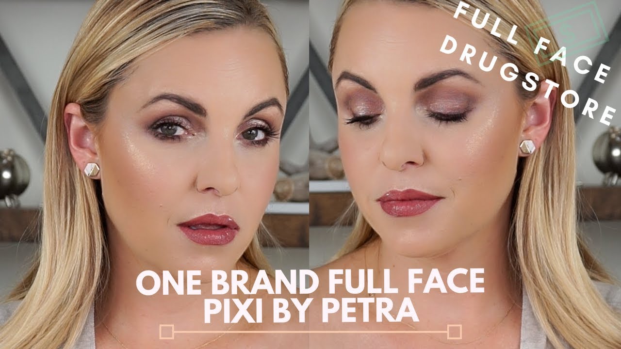 One Brand FULL Face DRUGSTORE fall look || Pixi by Petra - Elle Leary Artistry