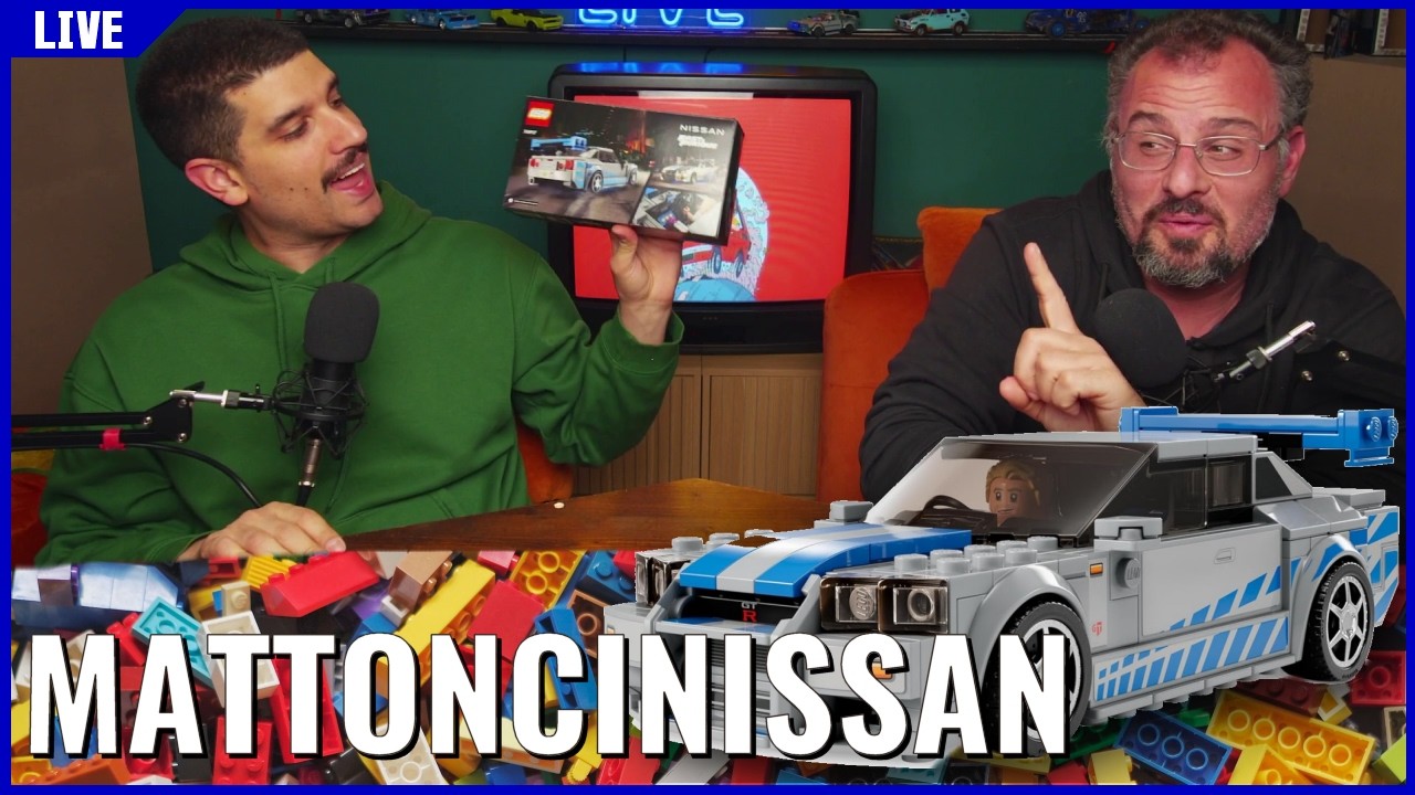 🔴 Costruiamo la Nissan Skyline di Fast&Furious LEGO - Live #236