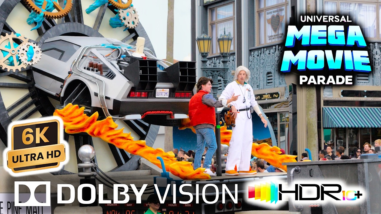 NEW Mega Movie Parade at Universal Studios Florida 6K HDR