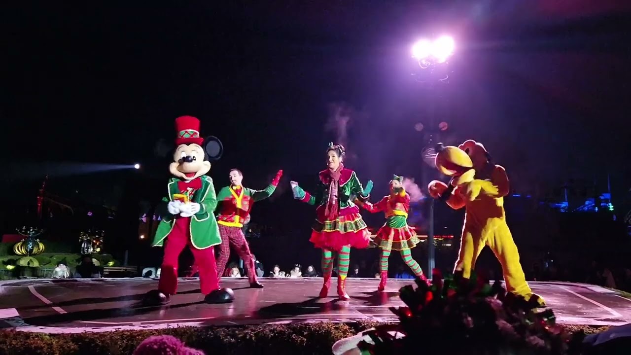 Disneyland Paris  - Mickey et la Célébration de Noël, soirée PA 22.11.2024- #christmas #noel #disney