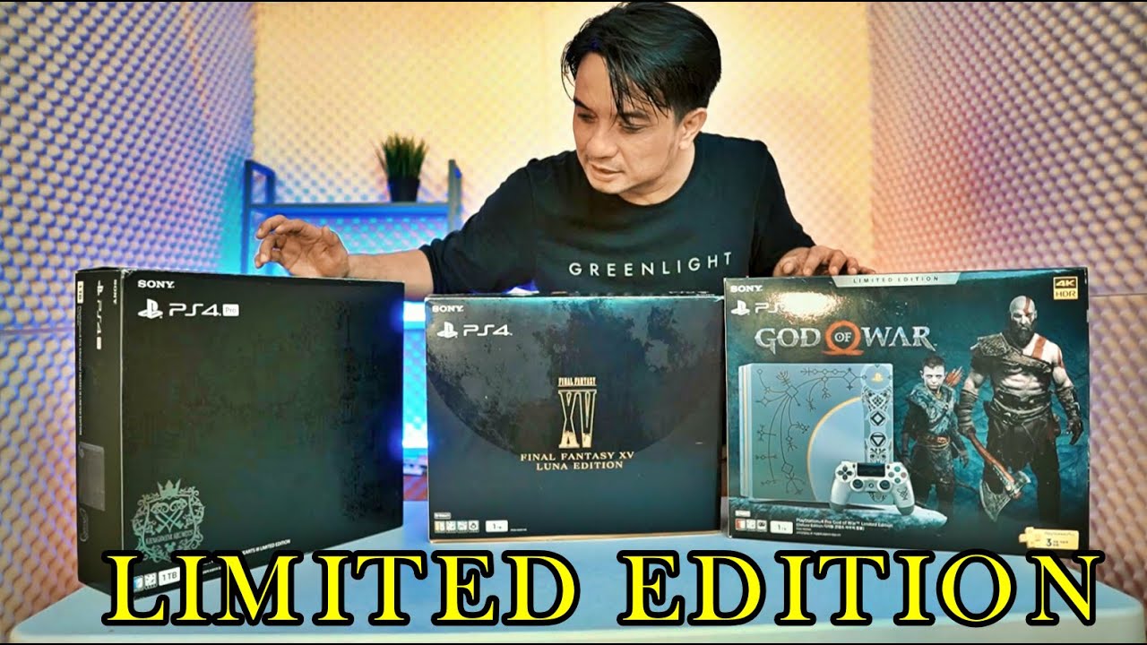 MASUK LAGI PS4 PRO SLIM LIMITED EDITION
