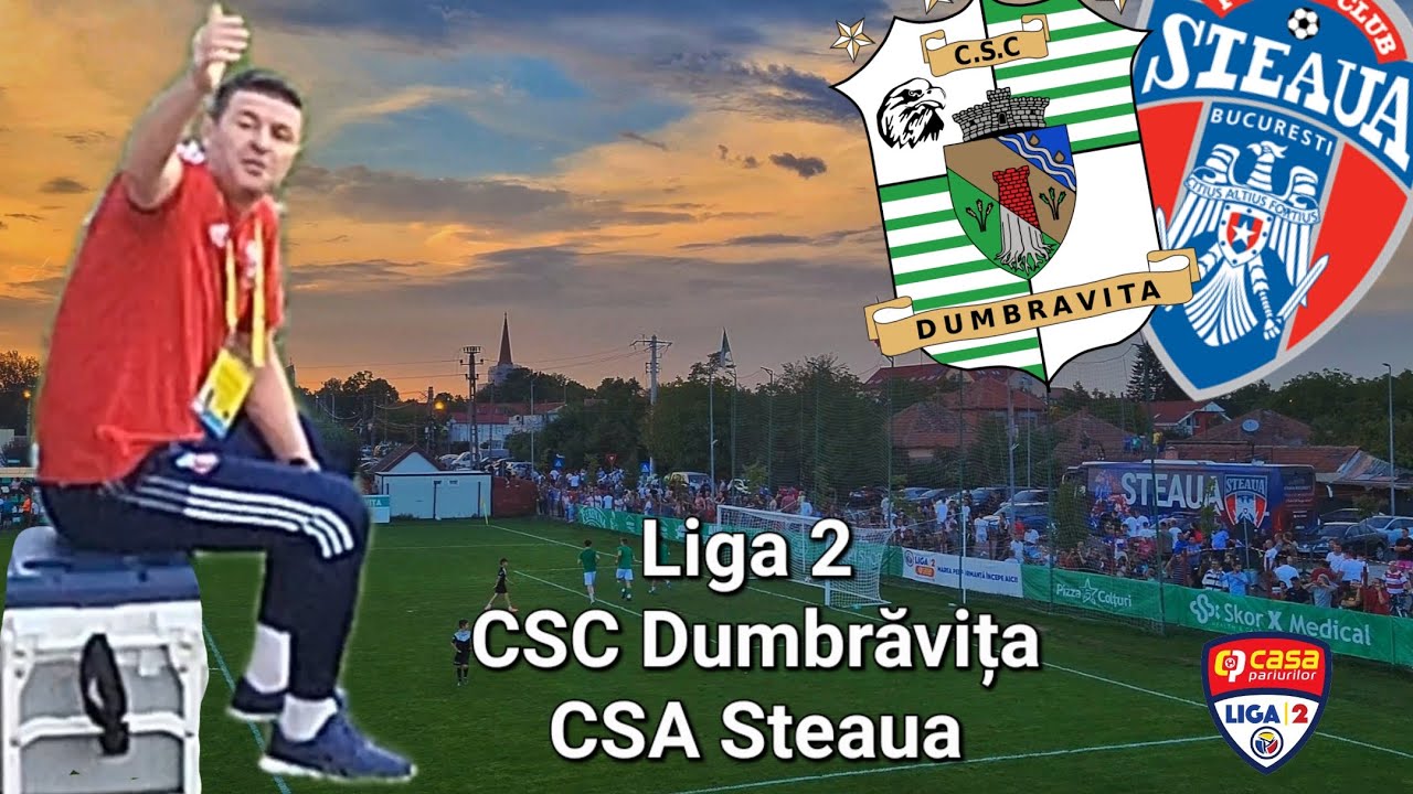 CSC Dumbrăvița-CSA Steaua! Оприца «сразилась» с командой «Банат», а Джиджи Бекали ликовали с трибун!