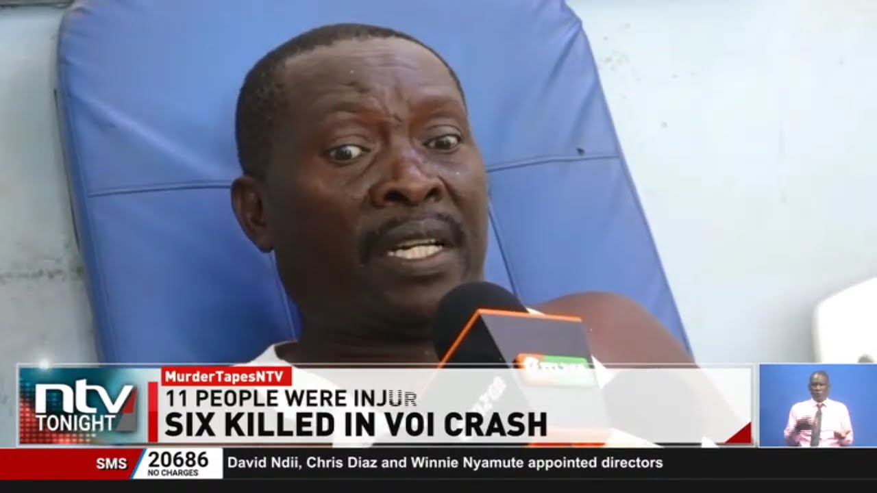 Voi: Six people die in a road accident along Nairobi–Mombasa Highway