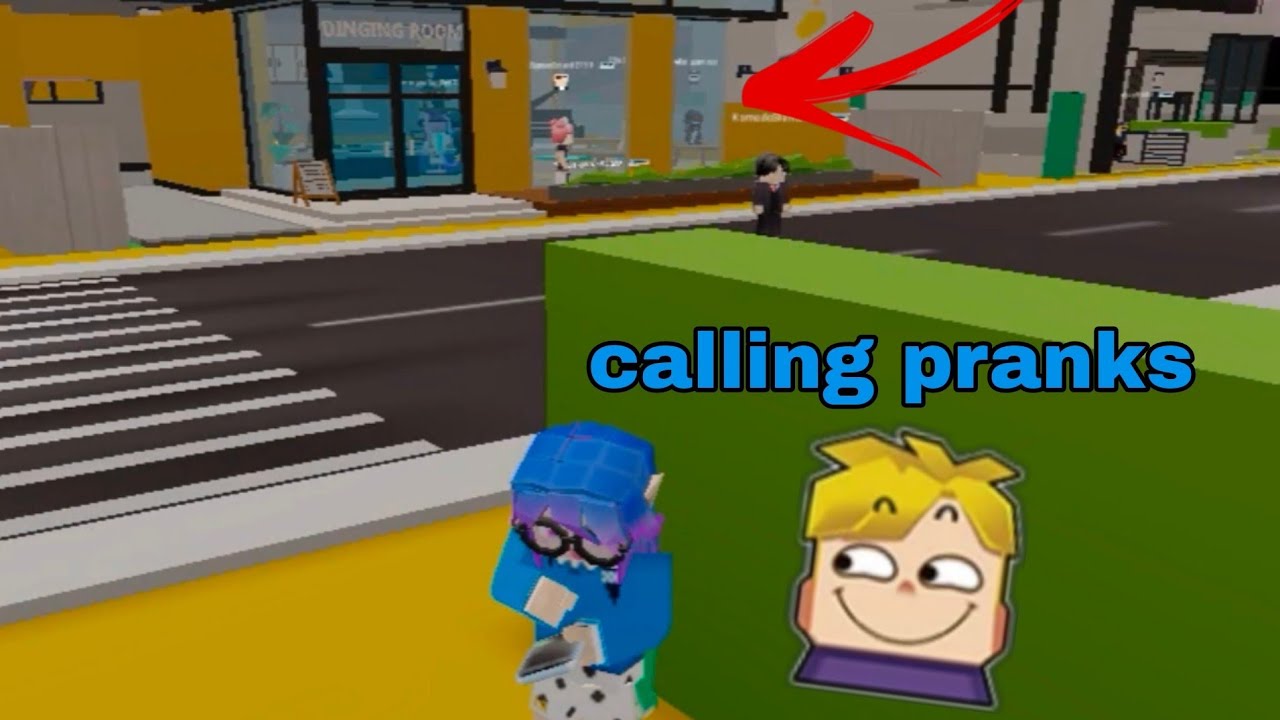 Blockman go pranks| Free City RP
