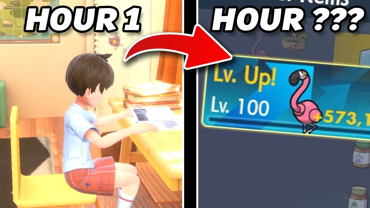 How FAST Can You Get To Level 100 With NO BADGES In Pokemon Scarlet & Violet?